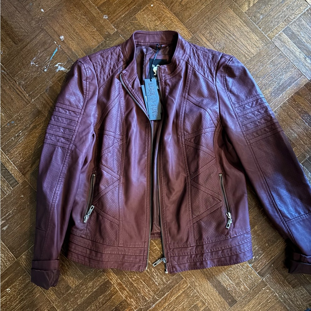 Women’s Faux Leather Jacket